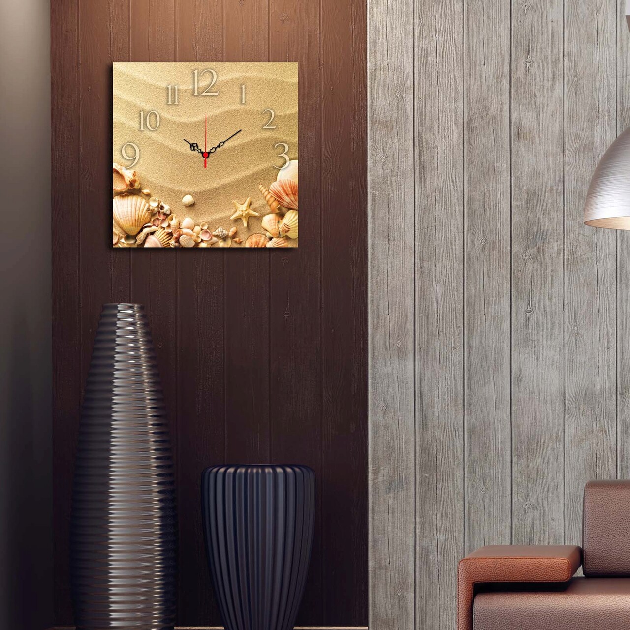 Ceas de perete, Msk-26, Dimensiune: 40 x 40 cm, Multicolor - imagine 3